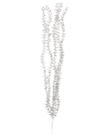 Bladgirlang i silver - 88 cm