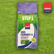 Step 1 Mosfjerner 3,5 kg fra Borup Expert
