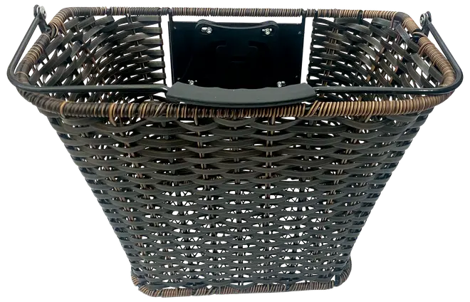 CYKELKORG FLÄTAD QUICK RELEASE