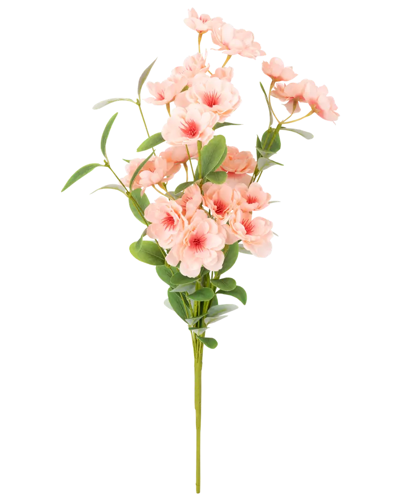 Konstgjord blomma 50 cm - peach