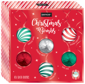 Gavesæt Christmas Bath Bombs