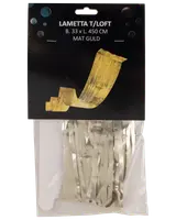 Glittergirlanger till taket - guld