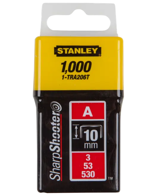 Stanley häftklammer 10 mm 1000 st