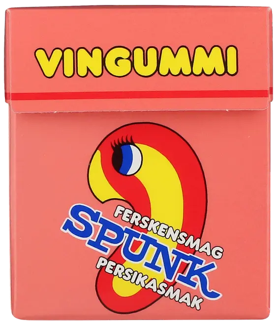 Spunk Vingummi 23 g - Fersken