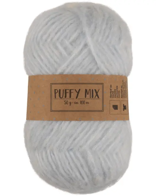 Garn Puffy ull 50 g