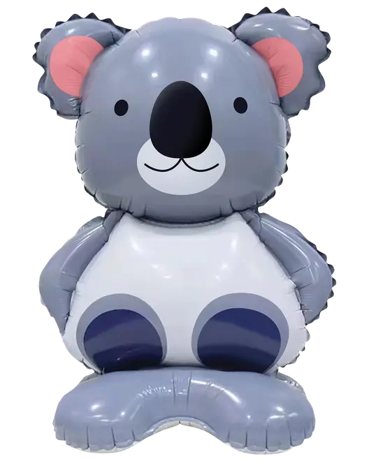 Folieballon på fod 58 cm - Mini Koala