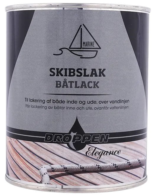 Droppen Elegance Skibslak 0,75 L - mat