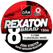 Fletline 8 braid 150m 0,17mm - hvid