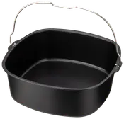 Bageskål og pande til airfryer firkantet - 21 cm