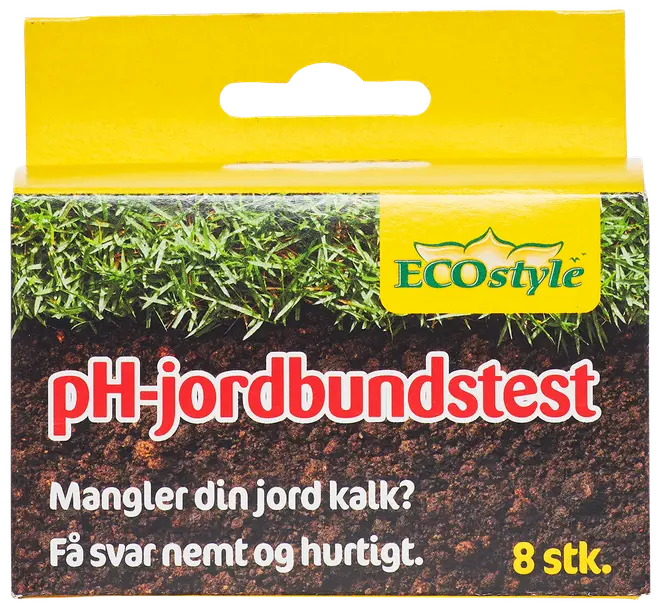 ECOstyle pH jordtest 8-pack