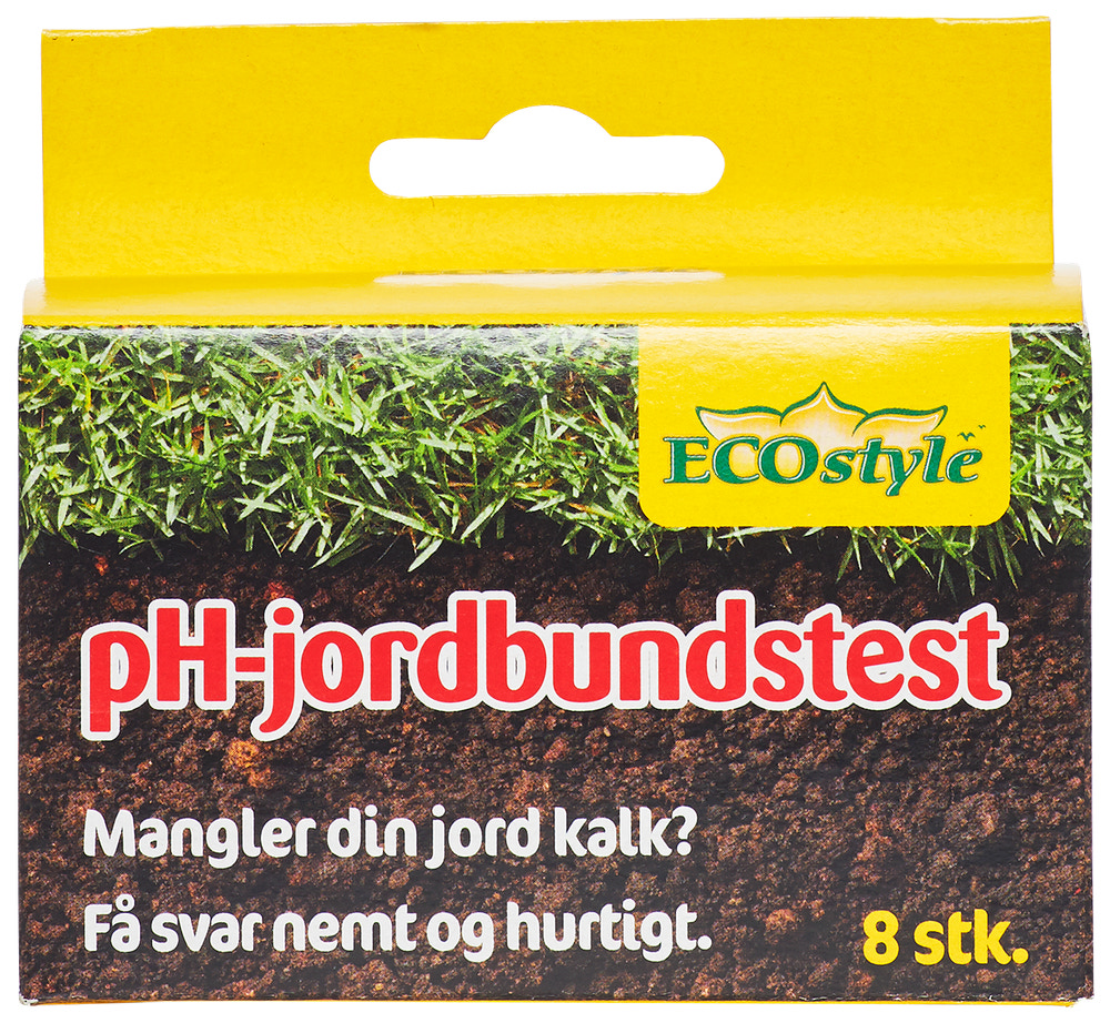 ECOstyle pH-jordbundstest 8-pak