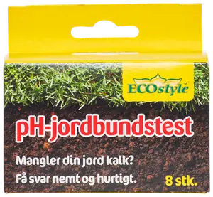 ECOstyle pH jordtest 8-pack