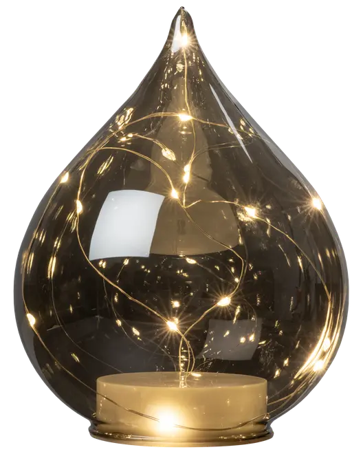 Bordlampe dråbe 19 cm