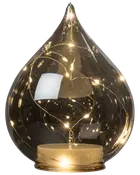 Bordlampe dråbe 19 cm