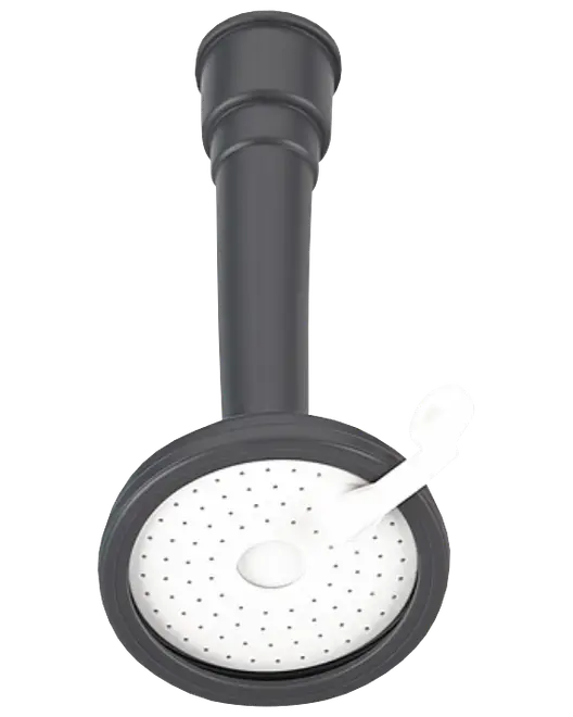 Brusedyse til armatur