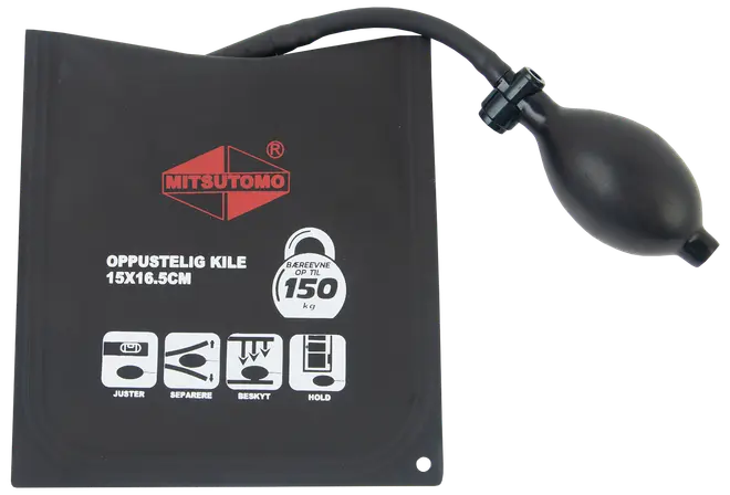 Uppblåsbar kil 15x16,5 cm