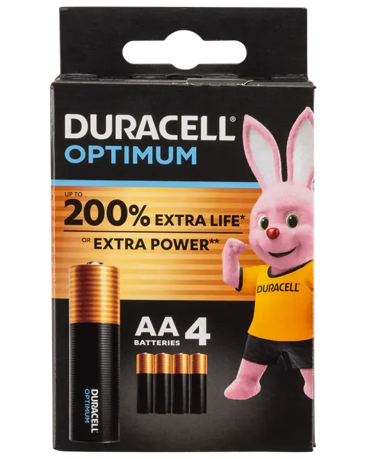 Duracell Optimum AA 4-pack