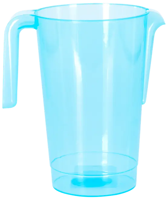 Plastkande 1,5 L - forskellige farver