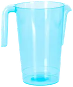 Plastkande 1,5 L - forskellige farver 