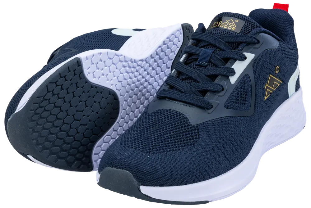 Sneakers navy/hvid