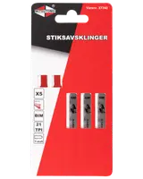 Mitsutomo Sticksågblad Metall 21T 5 st.