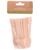 Teske i træ 30-pak - Oval