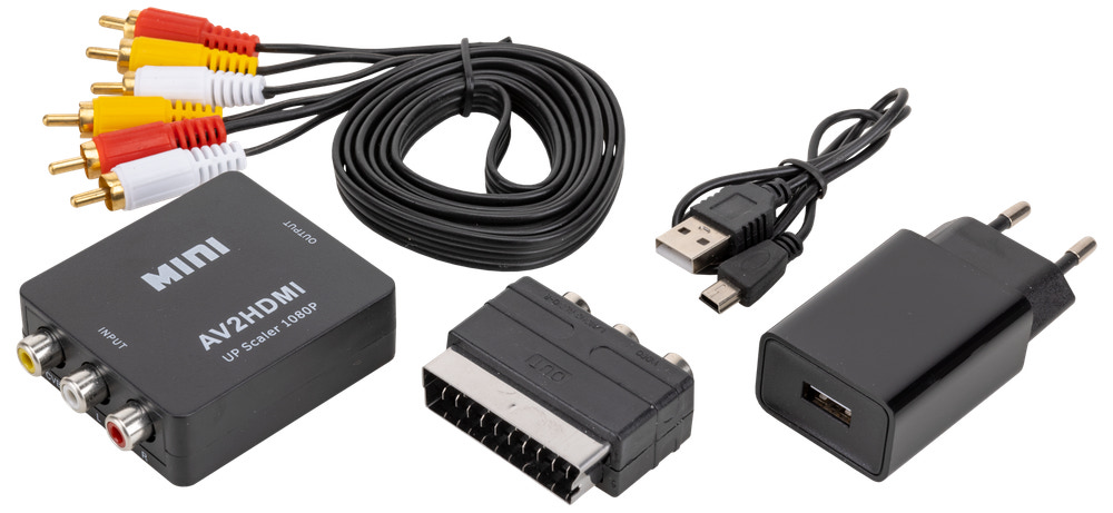 VANDENBERG Adapterbox HDMI-Scart