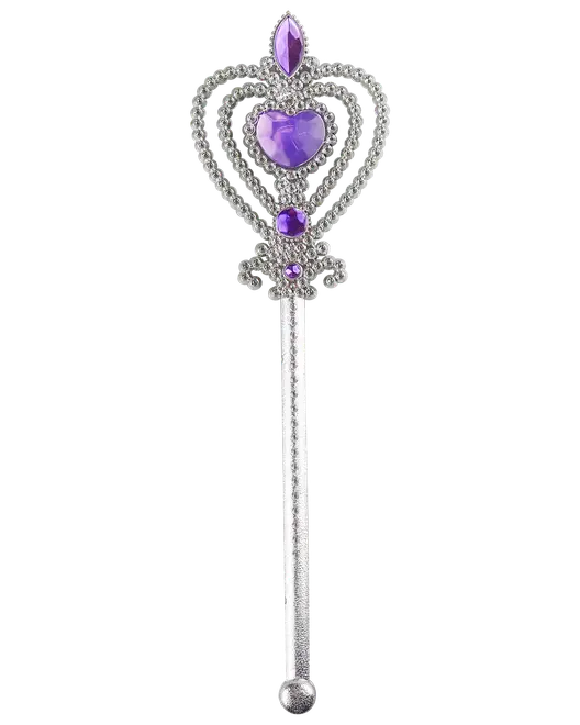 Tryllestav med funklende juveler