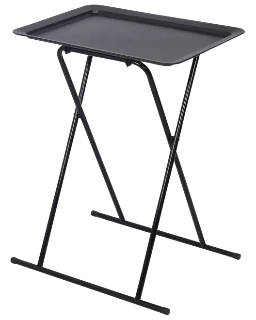 Sidebord foldbart sort