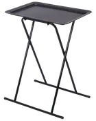 Sidobord fällbart svart