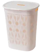 Vasketøjskurv 55 L - Hvid