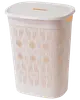 Vasketøjskurv 55 L - Hvid