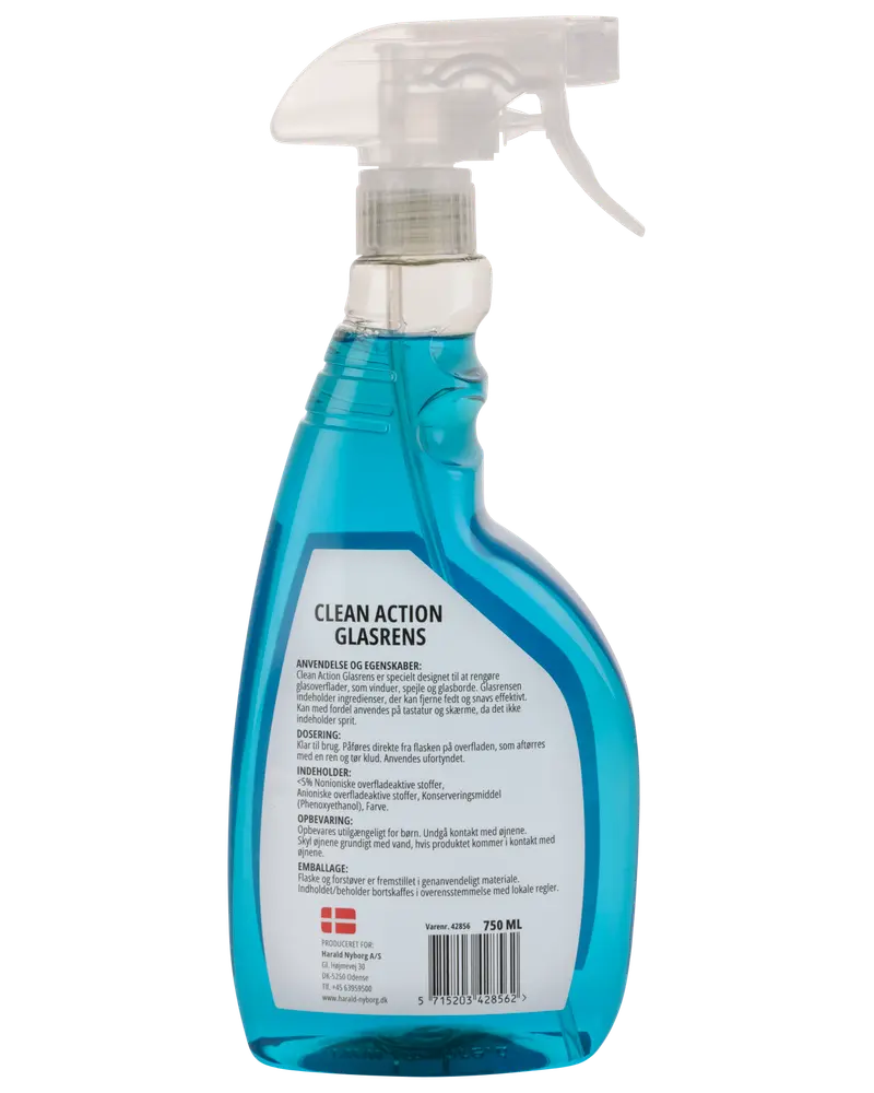 Clean Action Glasrens 750 ml