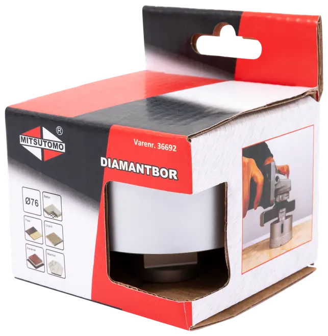 Mitsutomo Diamantbor 76 mm