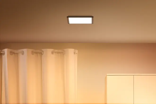 WiZ Loftlampe Panel 30x30cm 12W - sort