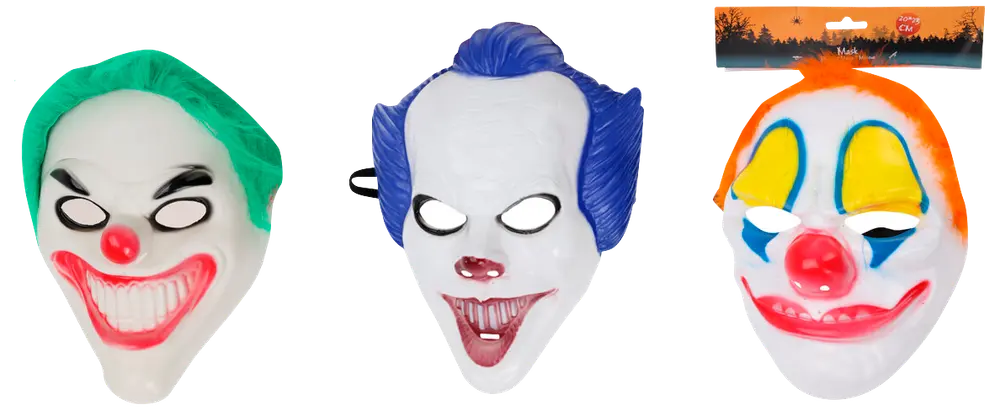 Halloween clownmask