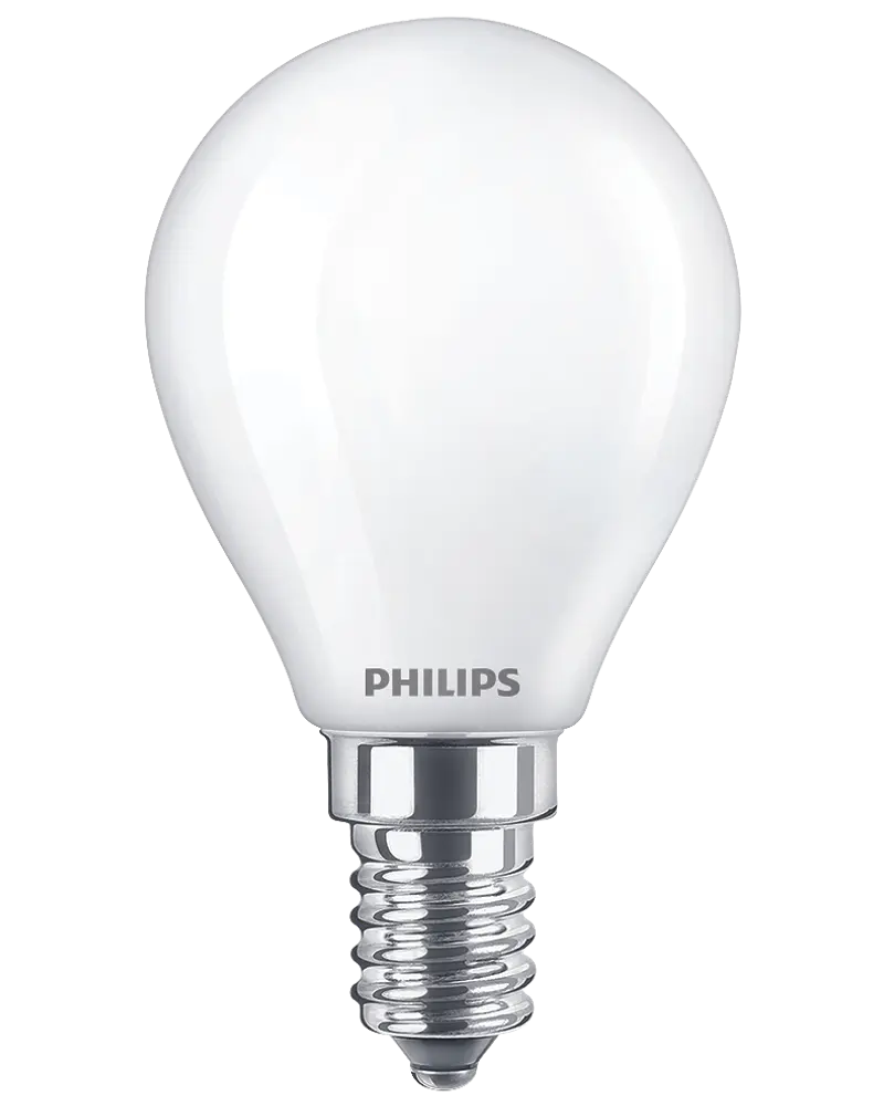 PHILIPS LED-pære 5W E14 P45 2-pak