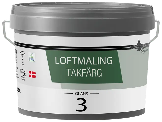 Takfärg Glans 3 - vit