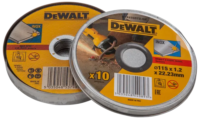 DeWALT Skæreskive Ø125 mm 10-pak