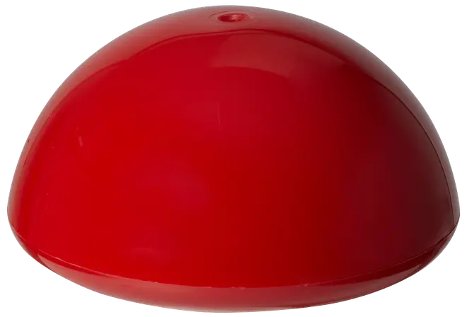 Flaggstångsknopp röd 160 mm