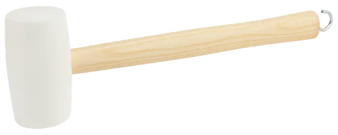 Gummihammer til teltpløkker