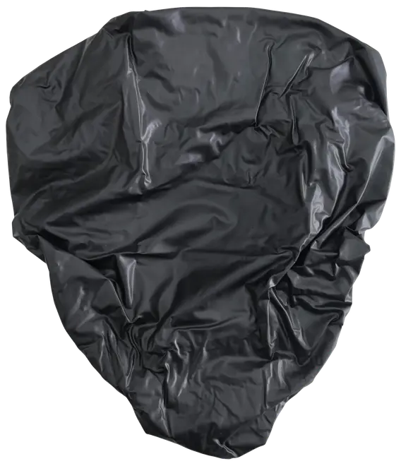 Overtræk til cykelsadel - Sort