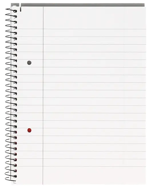 Bantex Collegeblock, linjerat – A5