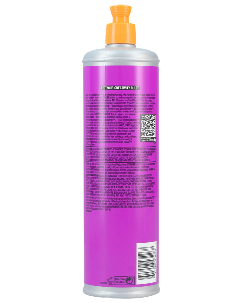 Tigi Shampoo 600 ml - Serial Blonde