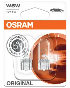 Osram autopære W5W 12 V 2-pak