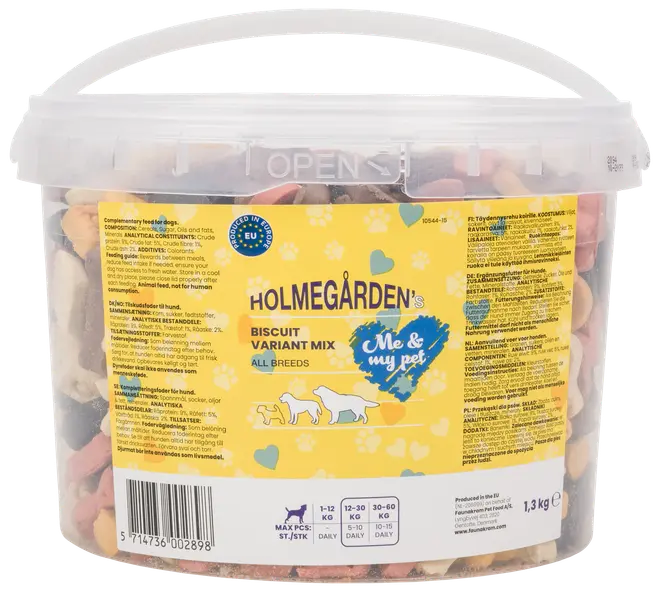 Holmegårdens hundkex mix 1,3 kg