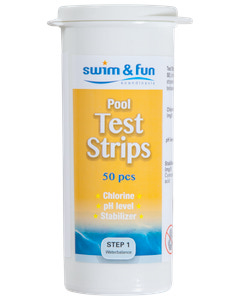 Swim&fun teststickor klor 50st