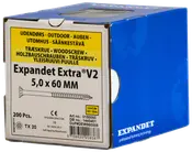 EXPANDET Spånskrue 5 x 60 mm TX20 200 stk.