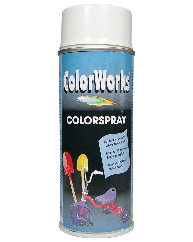 ColorWorks Spraymaling - hvid blank