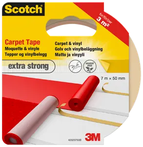 Scotch® Tæppetape Premium Ekstra Stærk 50 mm x 7 meter